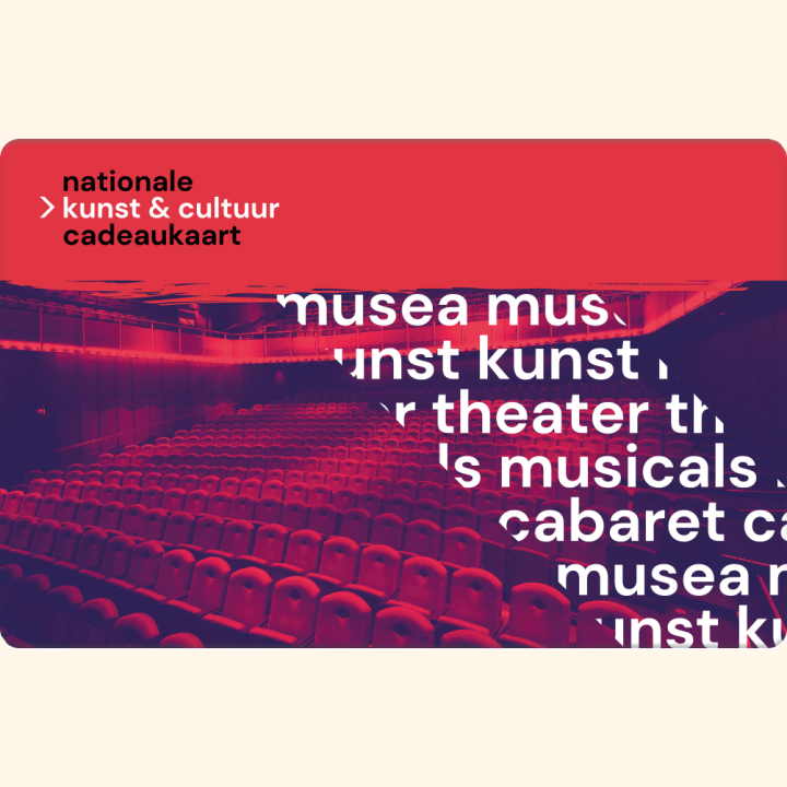 Kunst & Cultuur cadeaukaart