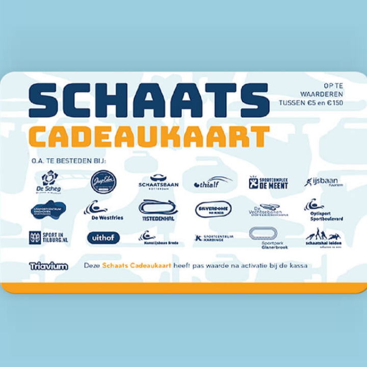 Schaats cadeaukaart